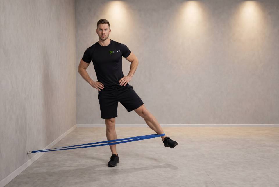 Band Hip Adductions