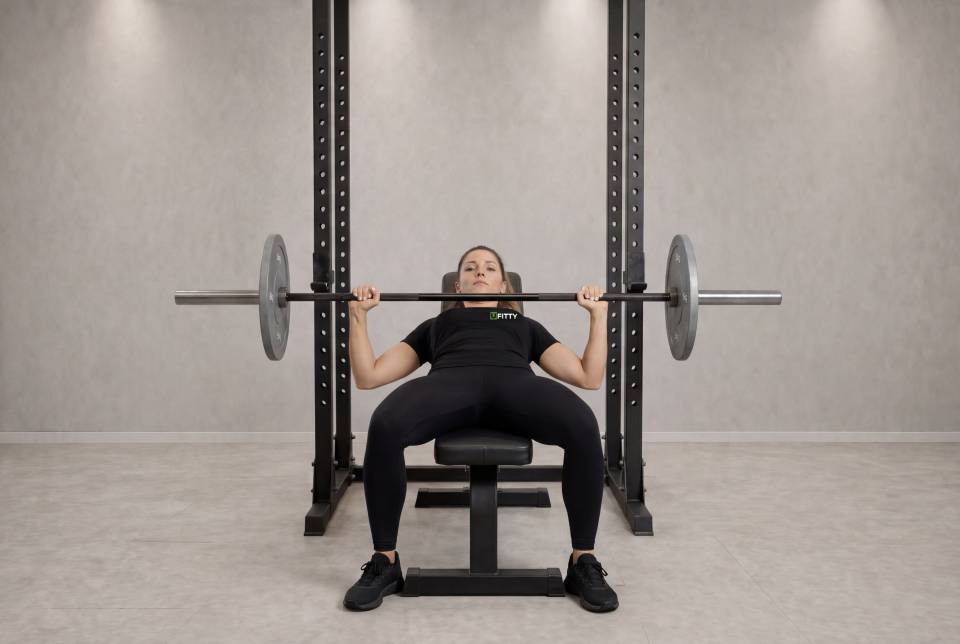Barbell Bench Press - Medium Grip