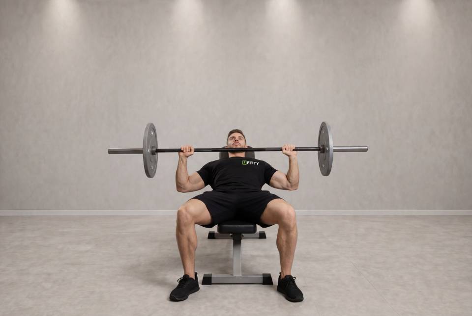 Barbell Guillotine Bench Press