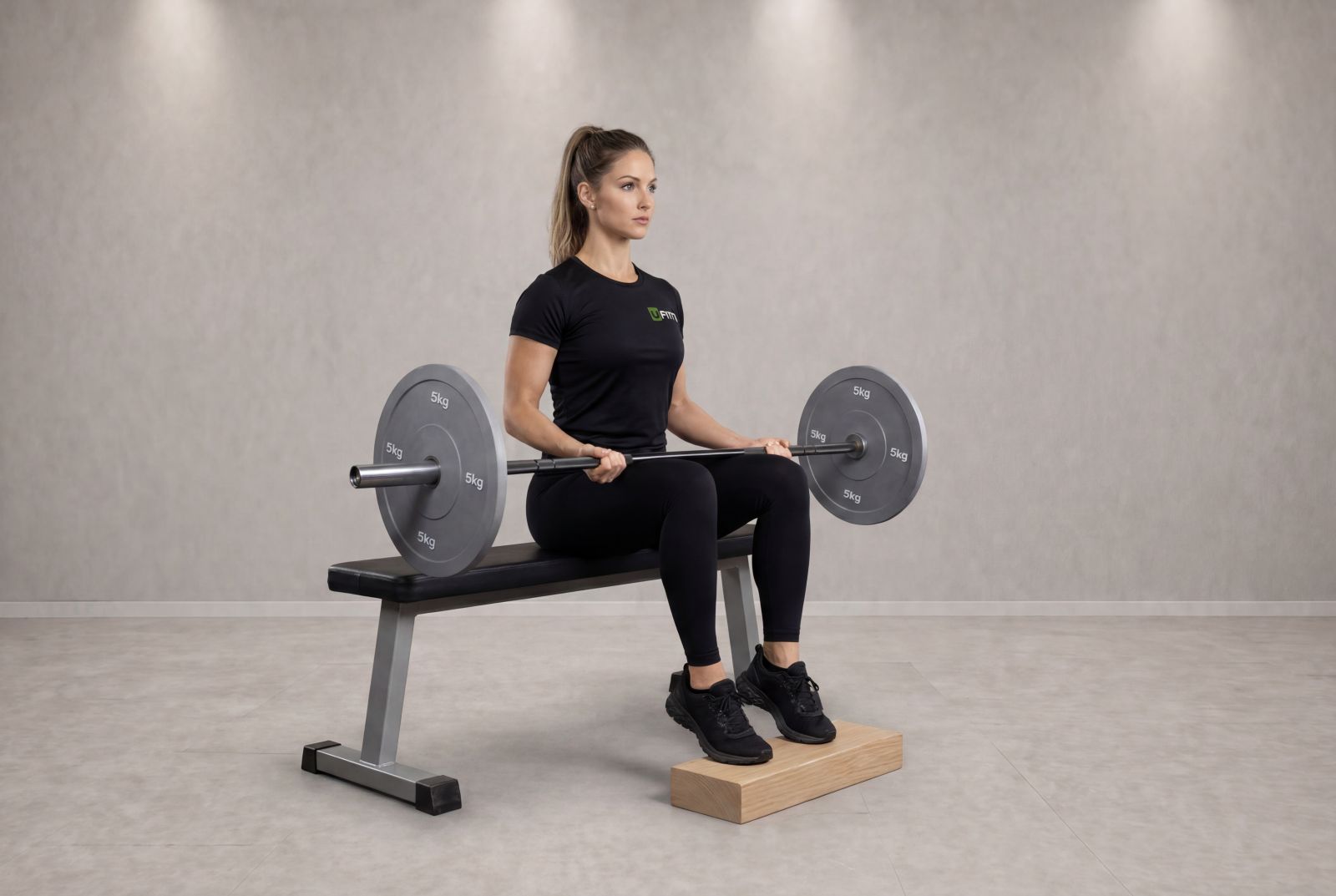 Barbell Seated Calf Raise