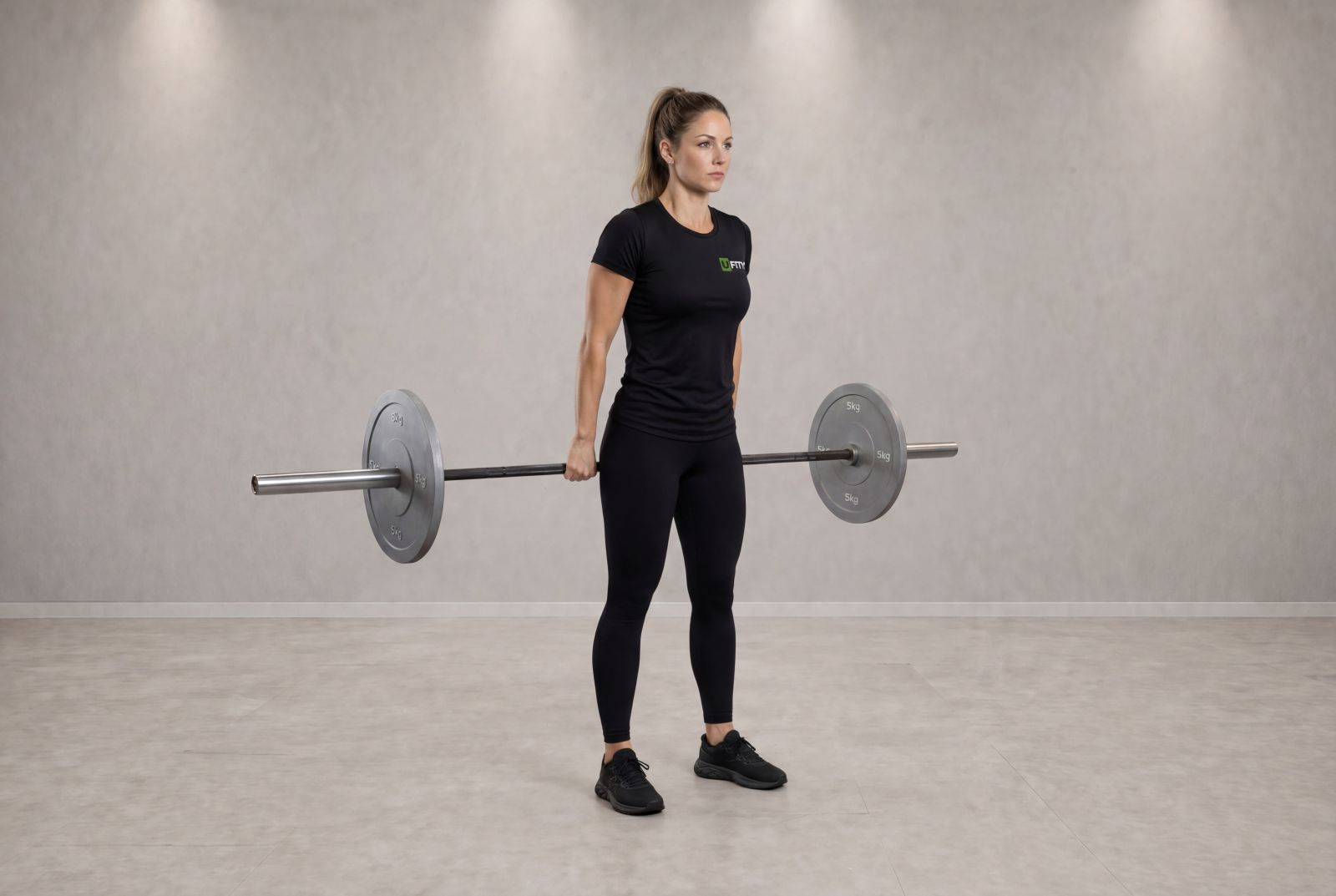 Barbell Shrug Behind The Back