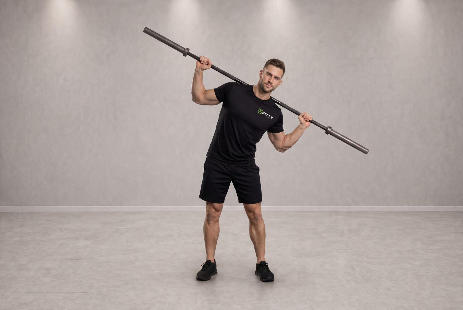 Barbell Side Bend