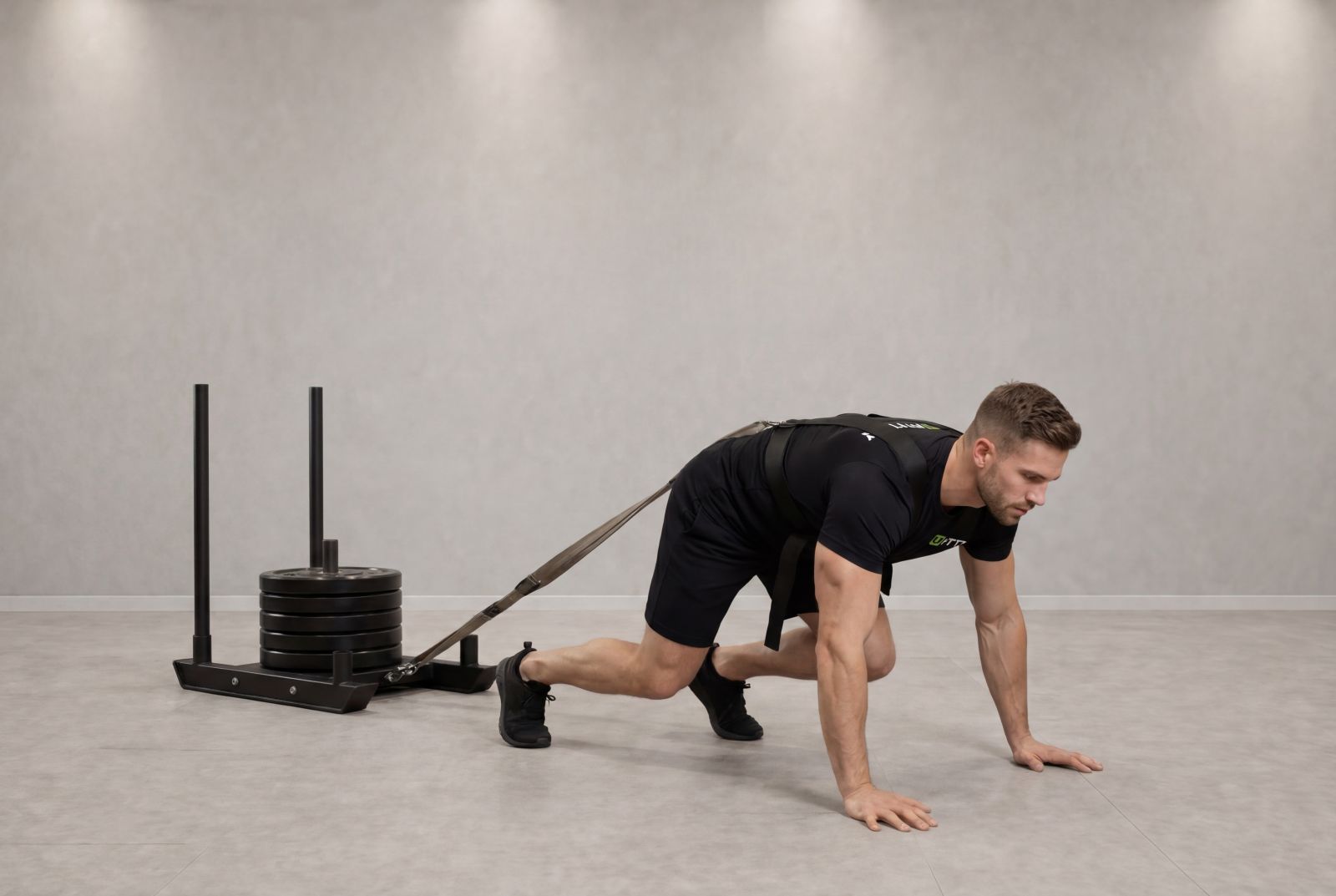 Bear Crawl Sled Drags
