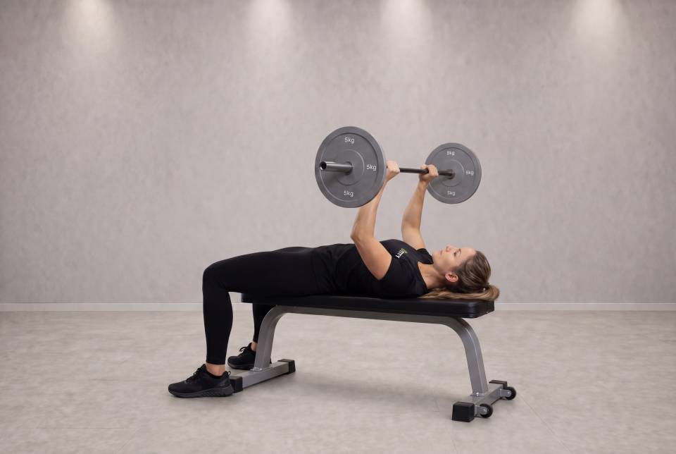 Bent-Arm Barbell Pullover