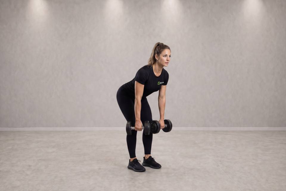 Bent Over Two-Dumbbell Row With Palms In